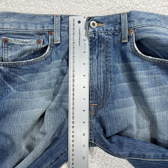 Lucky Brand Dungarees Bootcut Jeans Men’s 32 (Actual 30x28) Western Workwear Y2K - Picture 13 of 14